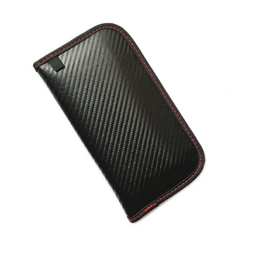 Carbon Fiber Signal Blocker Shielding Bag for Cellphone Car Remote