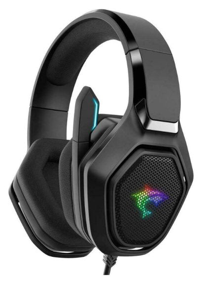 Gaming Headphones with Microphone Noise Cancelling Mic - RGB LED Light