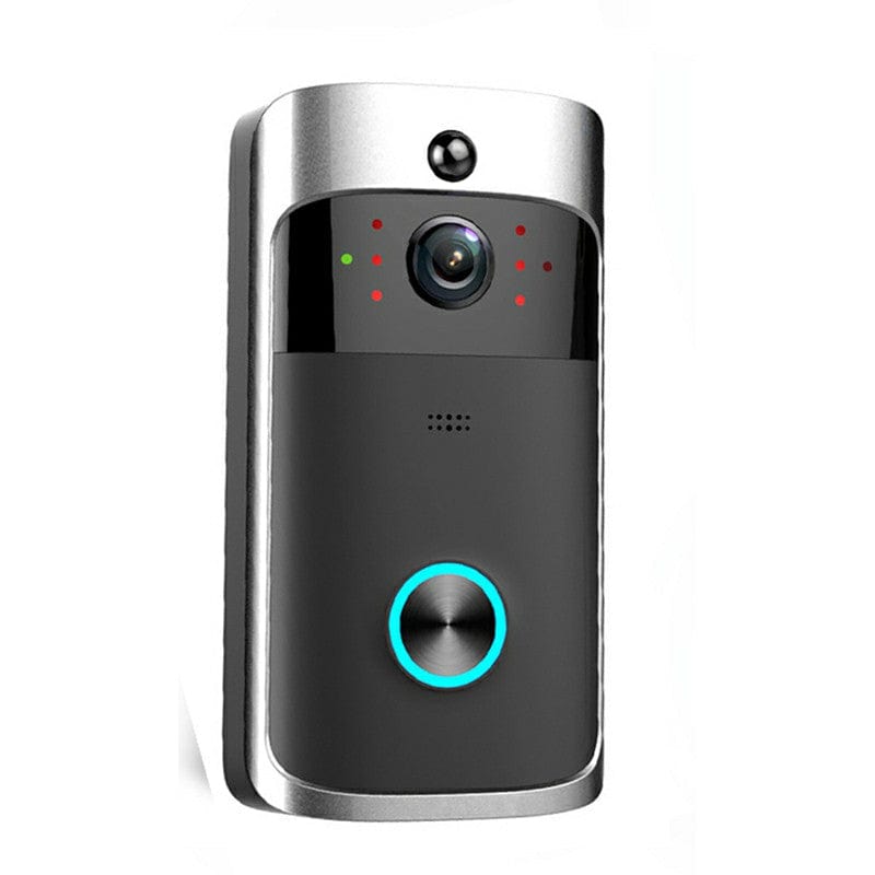 Smart Wireless Wifi Video Doorbell Free Hole Anti-theft Monitoring Doorbell