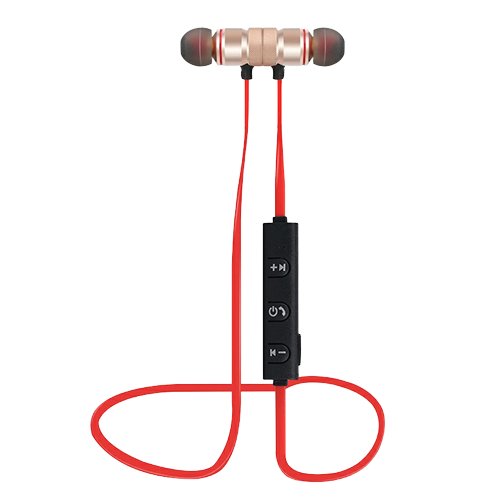 Wireless Bluetooth Earphone - Red